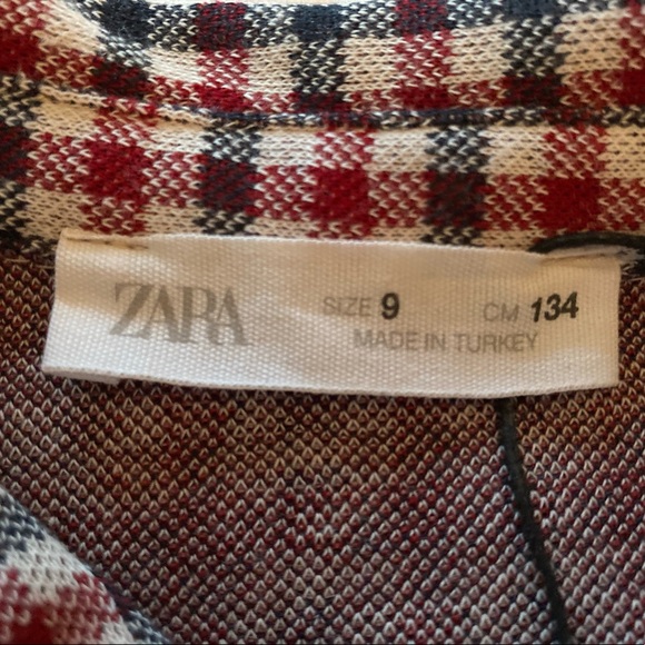 Zara Girls Plaid Dress- Barely used! - Picture 5 of 5